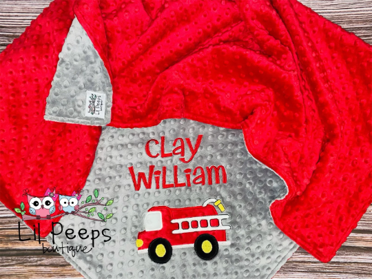 Little red truck discount blanket