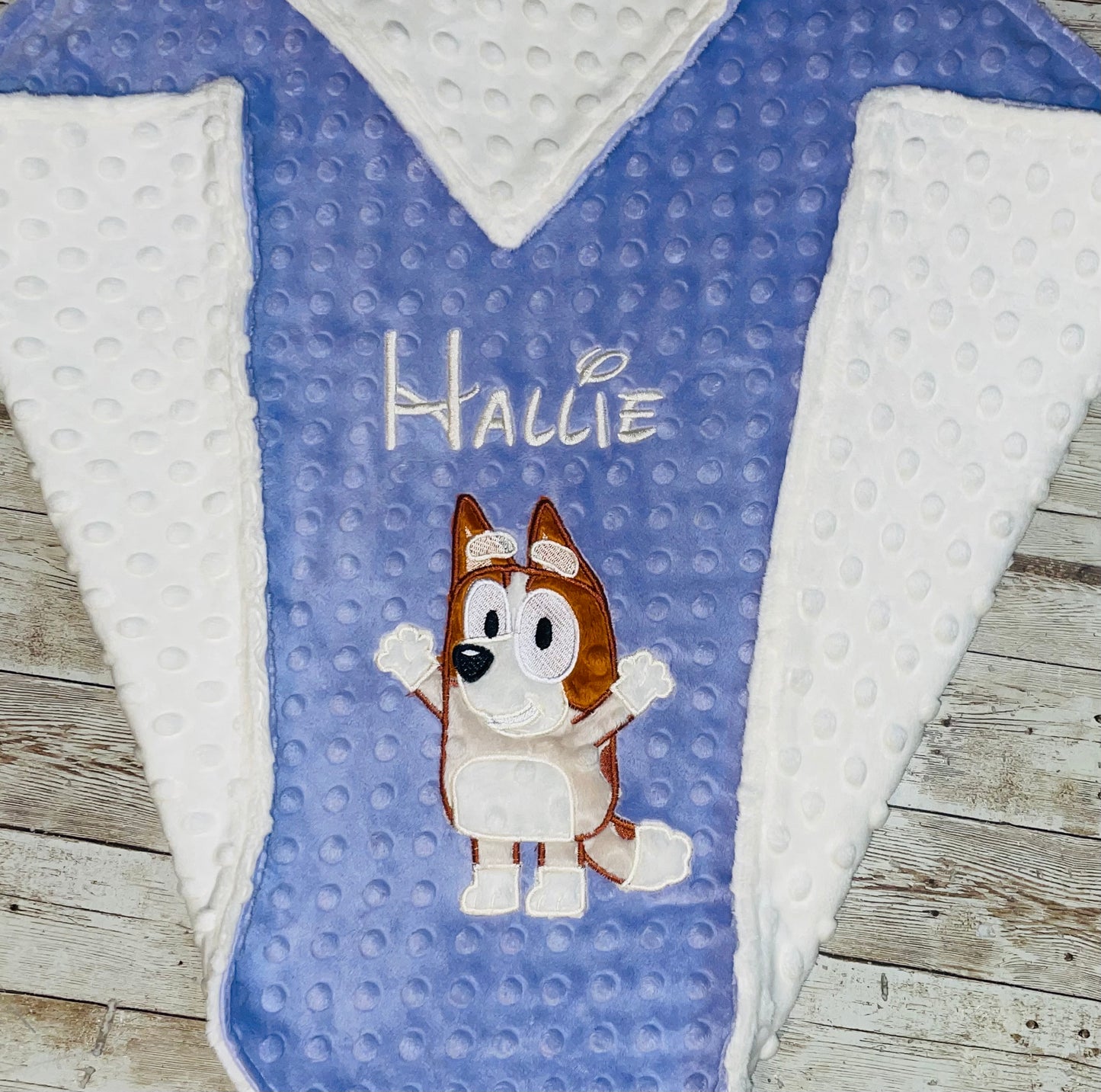 Bingo- Personalized Minky Blanket