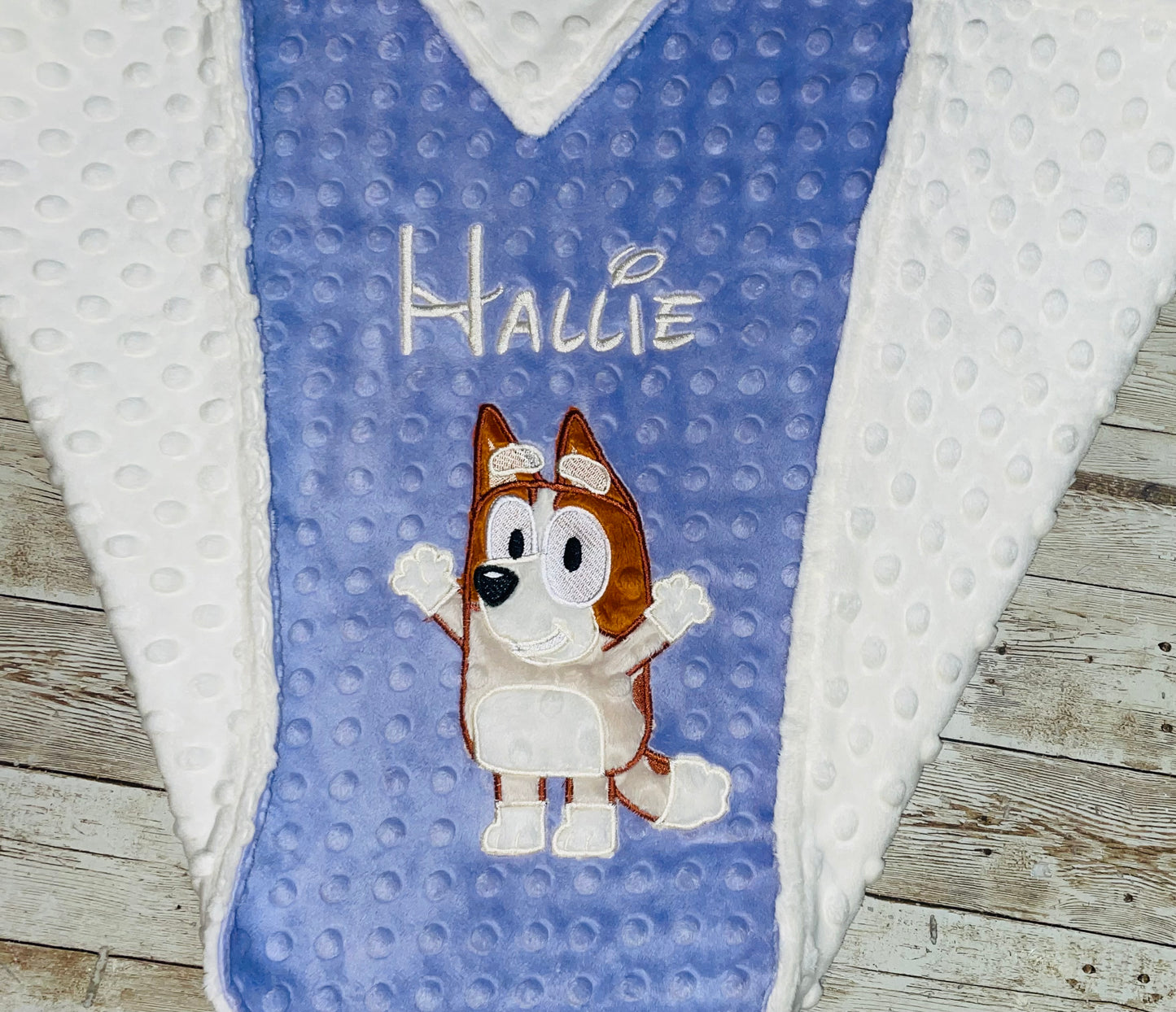 Bingo- Personalized Minky Blanket