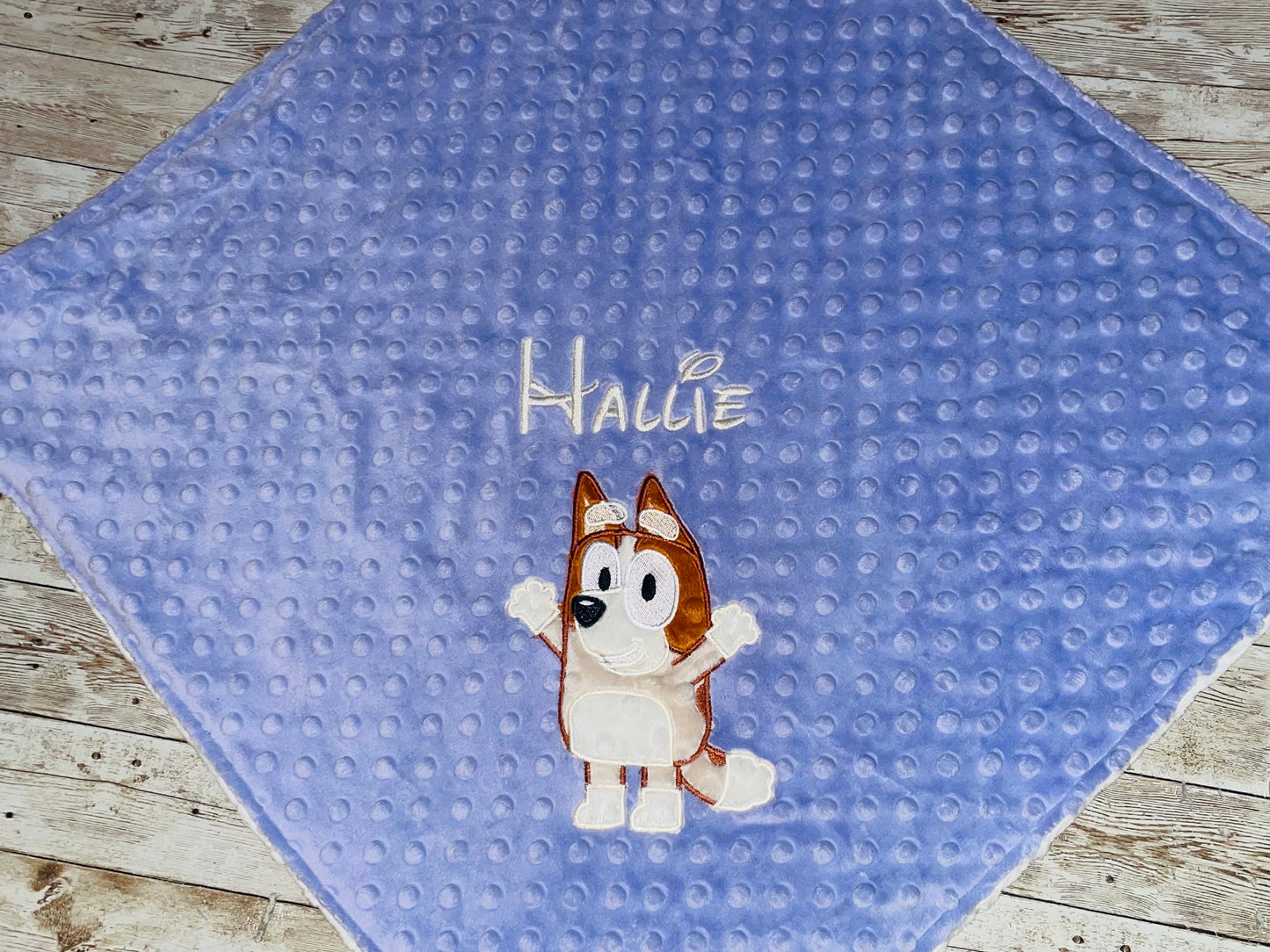 Bingo- Personalized Minky Blanket