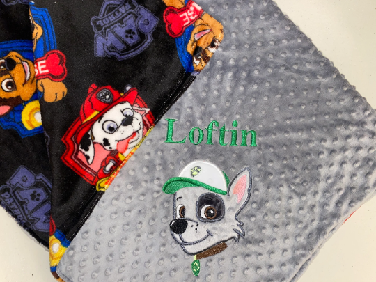 Paw patrol marshall online blanket